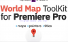 硬核PR模板-世界地图工具包